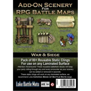 BattleMats: Add on scenery War & Siege