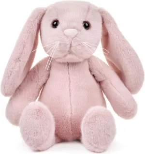 Bearington Snuggle Bunny Pink Plush Bunny Rabbit Stuffed Animal, 13.5 Inch