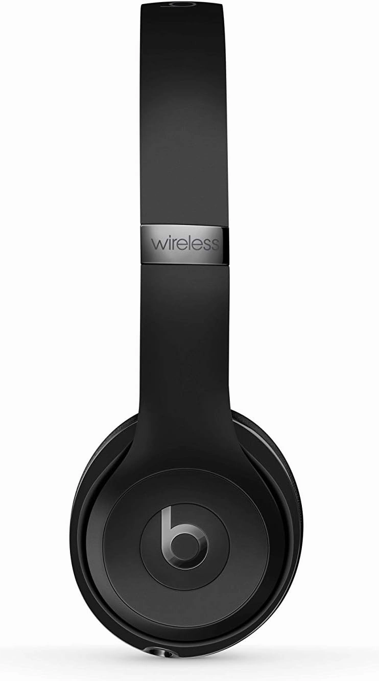 Beats Solo3 Wireless On-Ear Headphones - Apple W1 Headphone Chip, Class 1 Bluetooth, 40 Hours of Listening Time - Matte Black (Previous Model)