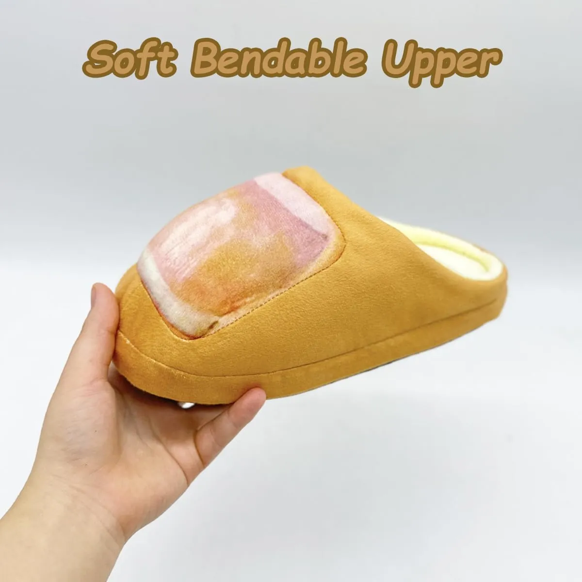 Big Toe Slippers, Winter Warm Fluffy Giant Toe Nail Slippers, Funny Fuzzy Wide Toe Box Closed One Toe Slides Women Men