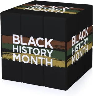 Black History Month Funny 3x3x3 Cube Smooth Lightweight Puzzle for Adult Graphic Printing Travel