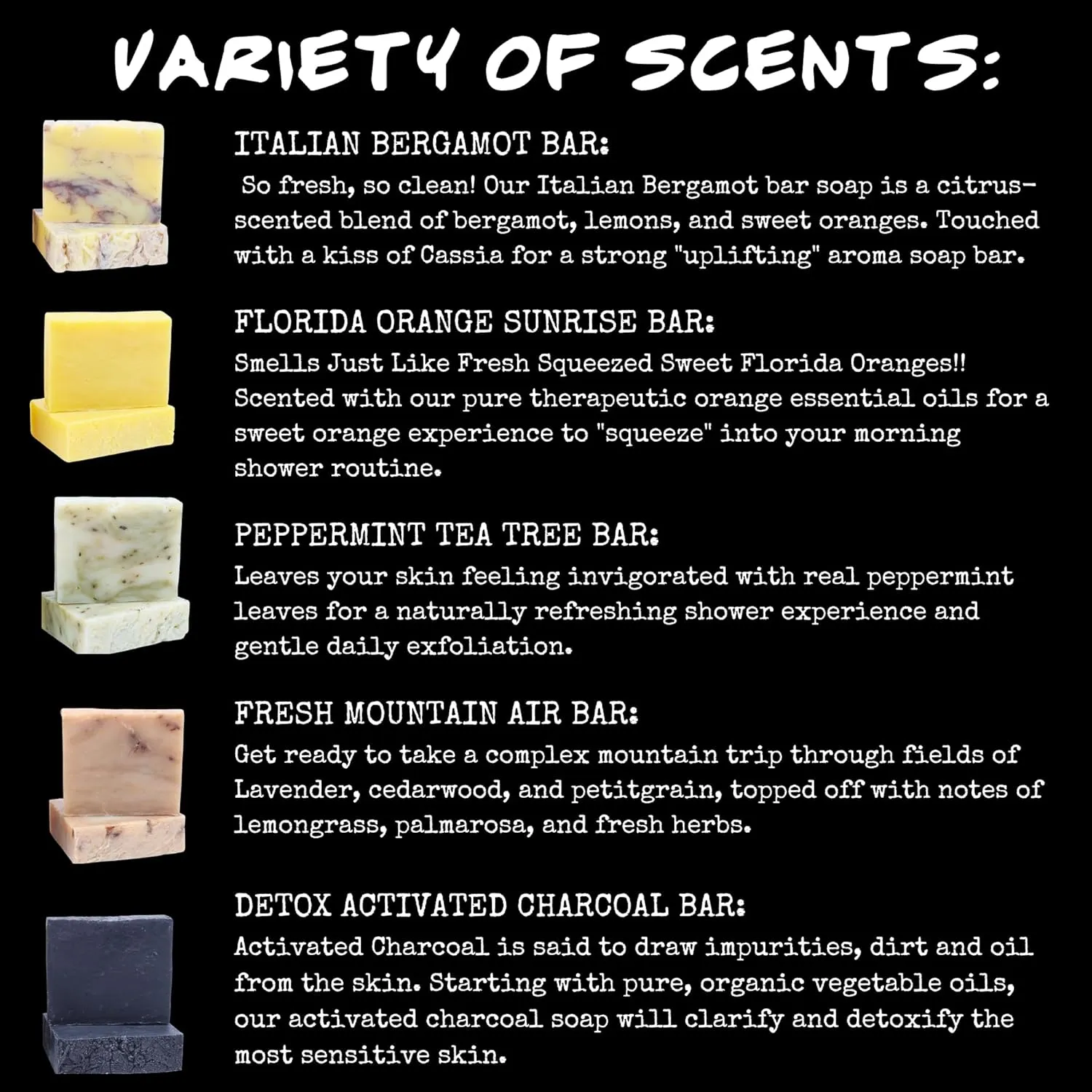Bluebyrd Organic Soap Bars - 5 PCS Natural Bar Soap Gift Set of 5 | Pure Essential Oil, Vegan & Organic Ingredients | Spa Gifts for Women & Men - Body & Face Soap Bar (Organic)