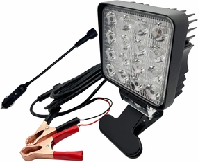 Boat Docking Headlights Led Pod Lights 30W 6000K 12V Above Water Flood Marine Led for Kayak Bass Jon Fishing Boat Spreader Light T-top Deck Driving Stern Lights Truck Light