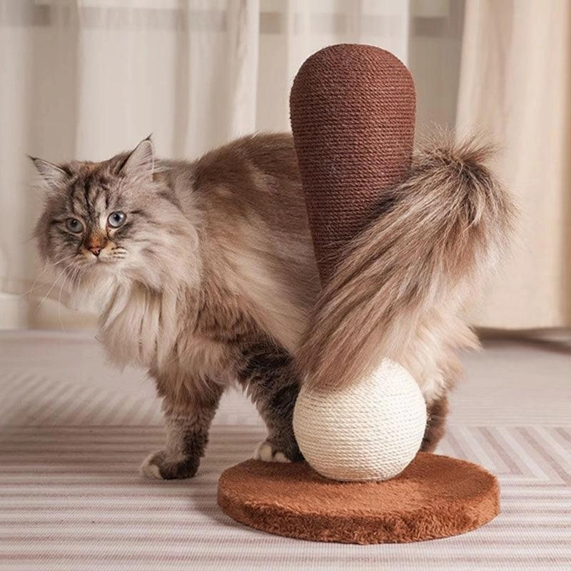 Bomb Cat Scratching Post Ball Set
