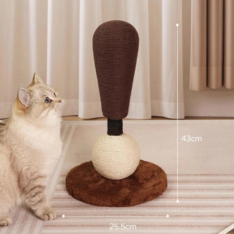 Bomb Cat Scratching Post Ball Set