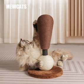 Bomb Cat Scratching Post Ball Set
