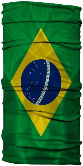 Born of Water Neck Gaiter: Flags: Fishing Face Mask Shield UV Protection