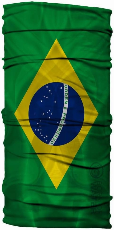Born of Water Neck Gaiter: Flags: Fishing Face Mask Shield UV Protection