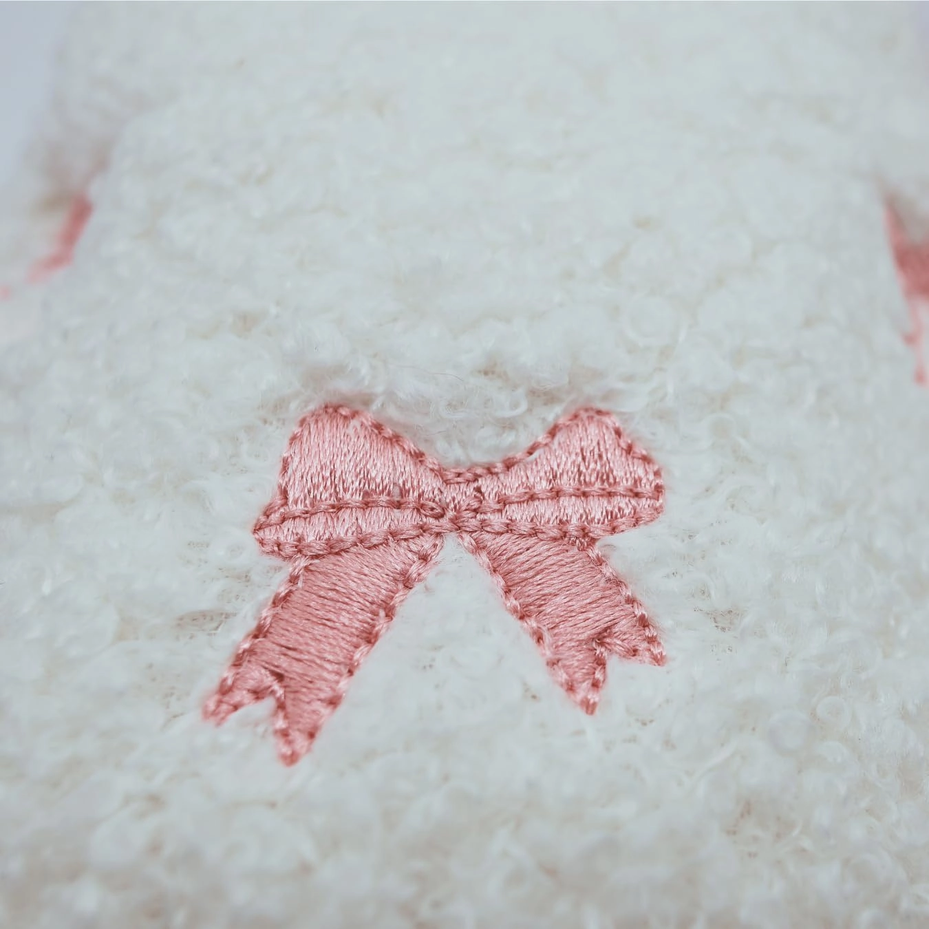 Bow Slippers Coquette Pink Slippers Memory Foam Cute Plush Fluffy Warm Fur slippers Indoor House Home Winter