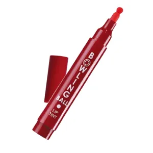 Bowling Ball Roll-On Lip Tint – Long-Lasting Moisturizing Lip Color with Lightweight Non-Sticky Finish (02 Peach)