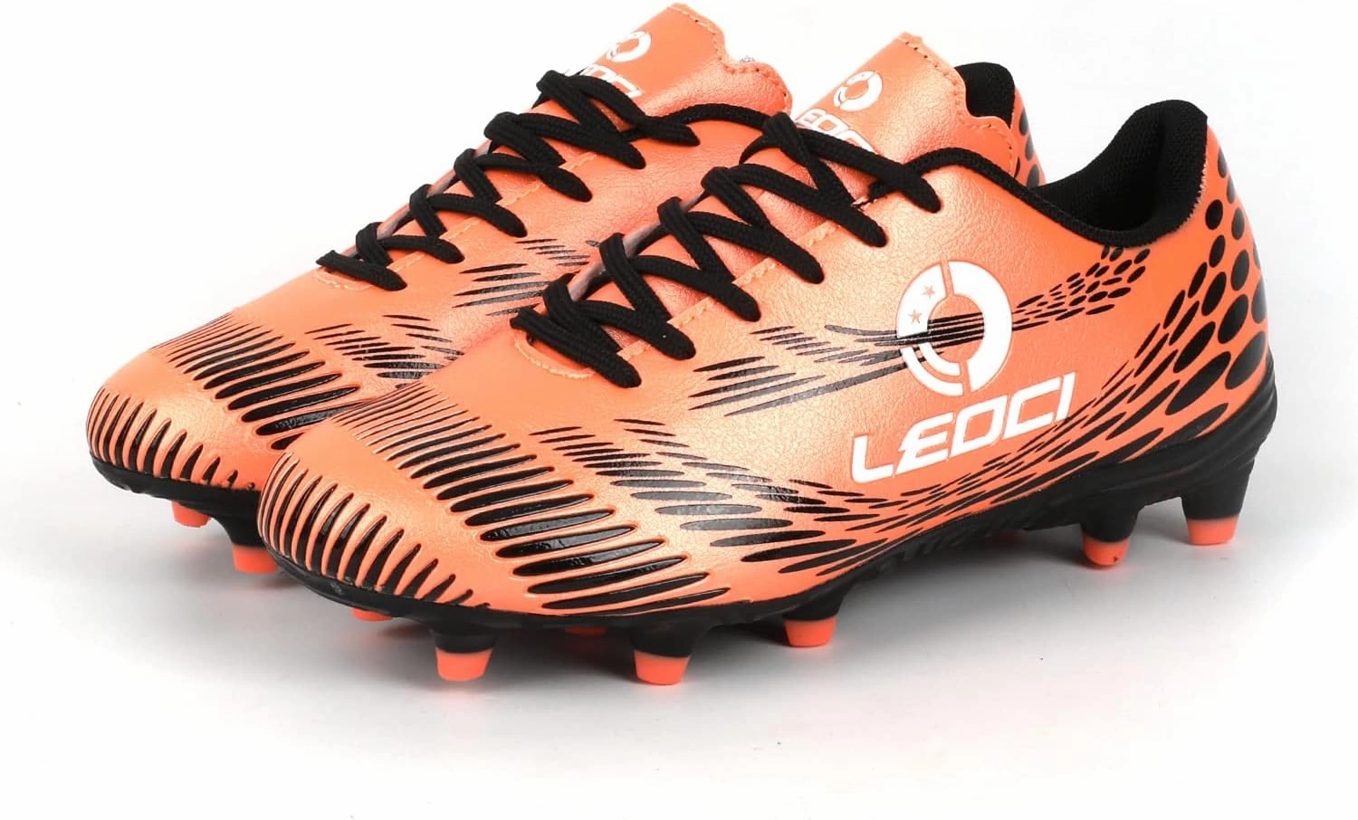 Boys Girls Firm Ground Soccer Cleats Kids Athletic Outdoor/Indoor Football Shoes