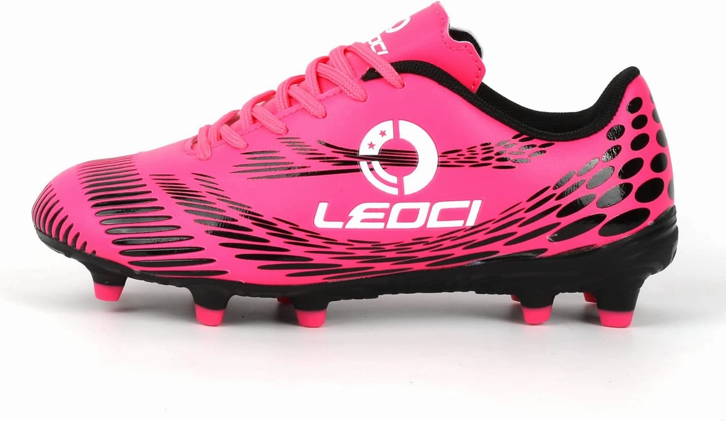 Boys Girls Firm Ground Soccer Cleats Kids Athletic Outdoor/Indoor Football Shoes