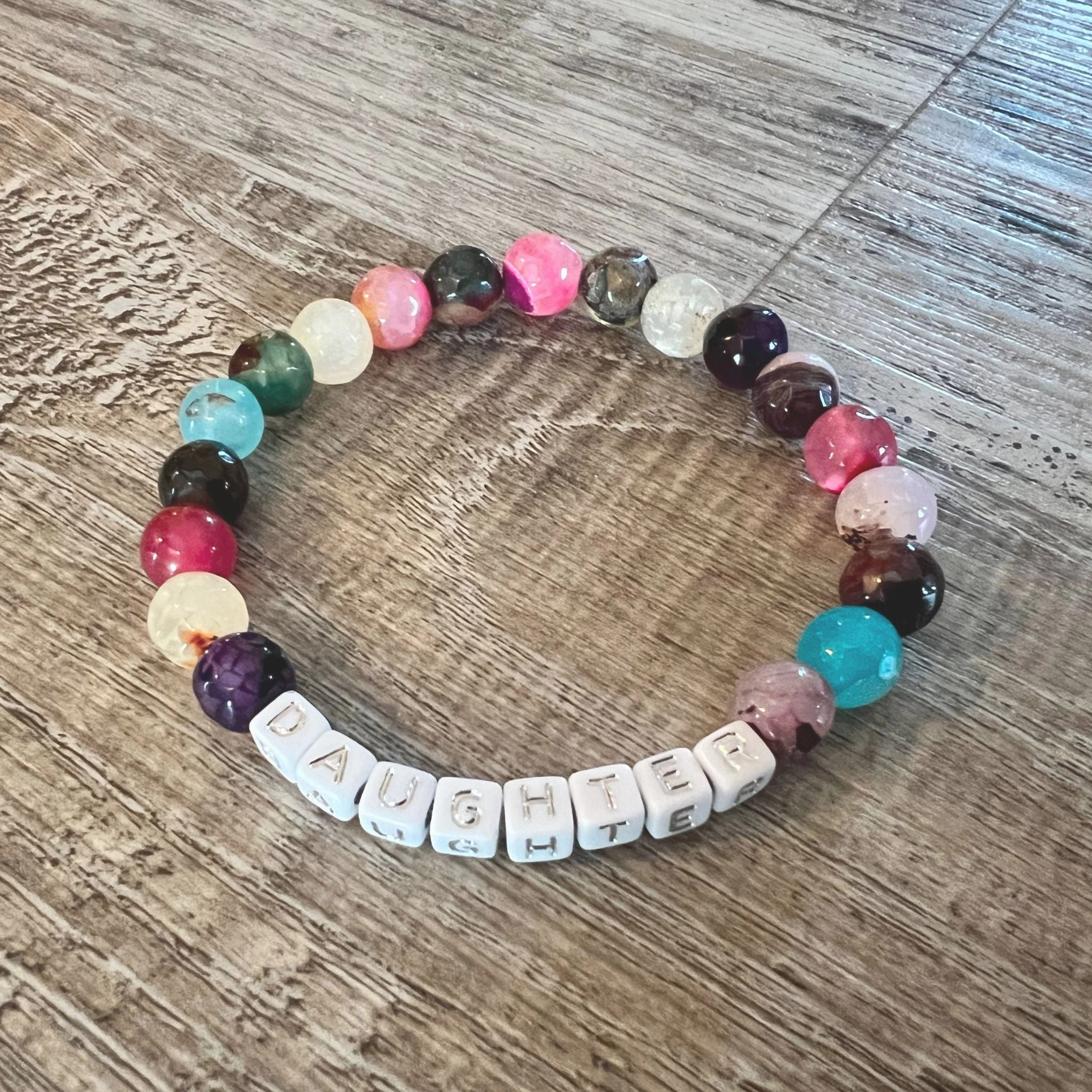 Brilliant Stones Agate Bracelet