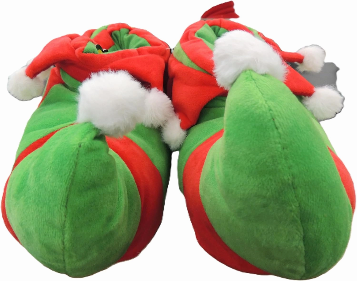 Buc-ee's 2024 Christmas Elf Slippers - Shoes Slid Ons - Unisex Adult Toddler Baby Gift Holiday Family Matching - Super Warm Soft