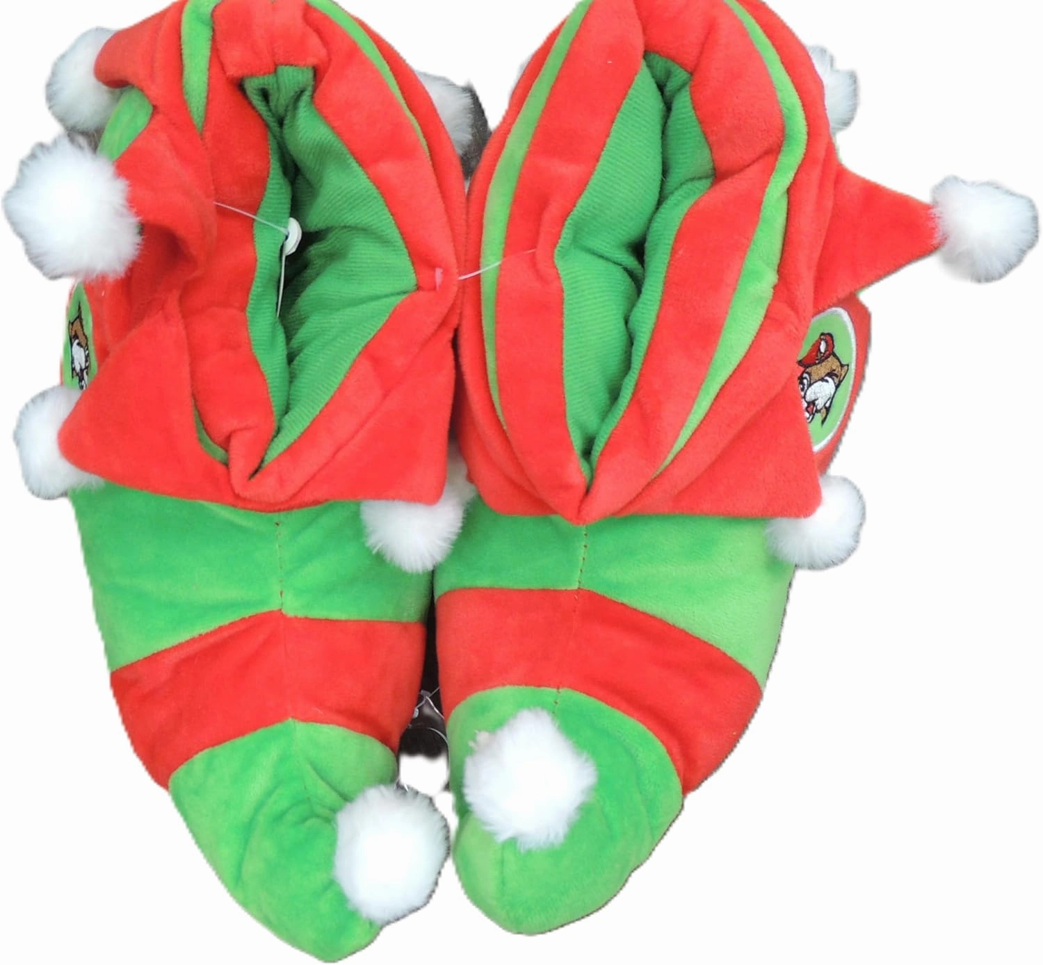 Buc-ee's 2024 Christmas Elf Slippers - Shoes Slid Ons - Unisex Adult Toddler Baby Gift Holiday Family Matching - Super Warm Soft