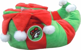 Buc-ee's 2024 Christmas Elf Slippers - Shoes Slid Ons - Unisex Adult Toddler Baby Gift Holiday Family Matching - Super Warm Soft
