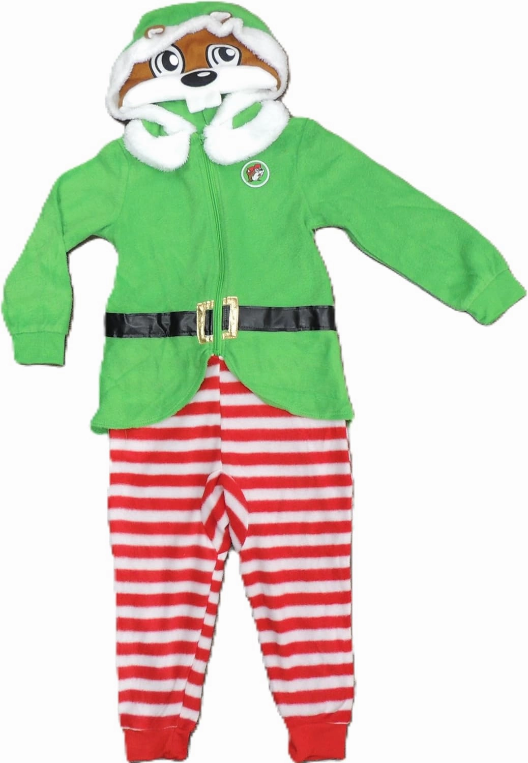 Buc-ee's 2024 Christmas Elf Slippers - Shoes Slid Ons - Unisex Adult Toddler Baby Gift Holiday Family Matching - Super Warm Soft