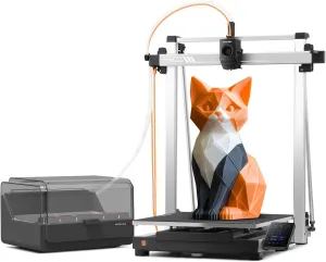 (Bundle Anycubic Kobra 3 Max Combo 3D Printer) Large Printing Volume Multicolor 3D Printer, 600mm/s High-Speed Printing Precise Auto-Leveling & Anti-Skip Upgrade 420 * 420 * 500mm Print Volume