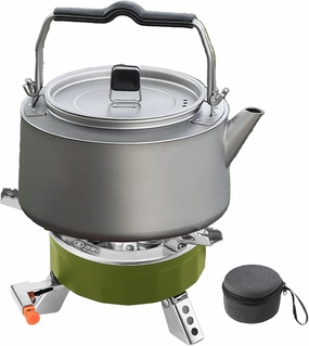 Camp Stoves for Camping - Small Portable Stove for Camping,6800W Foldable Burner with Precise Heat Control, Cooking Tools Outdoor Gear for Fishing Hiking BBQ Backpacking