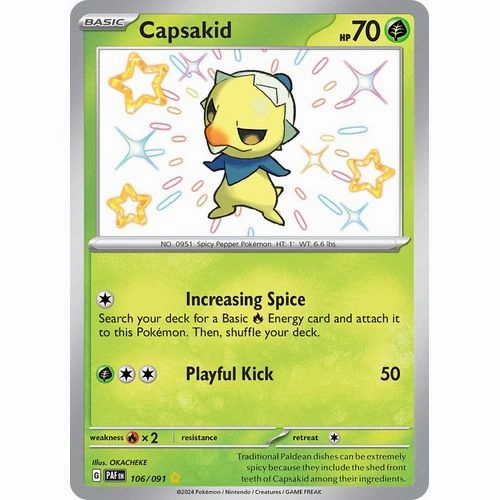 Capsakid (106/091) [SV: Paldean Fates]