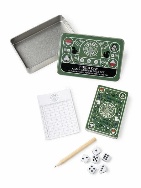 Cards Playing/Dice Set Camping bhgam12