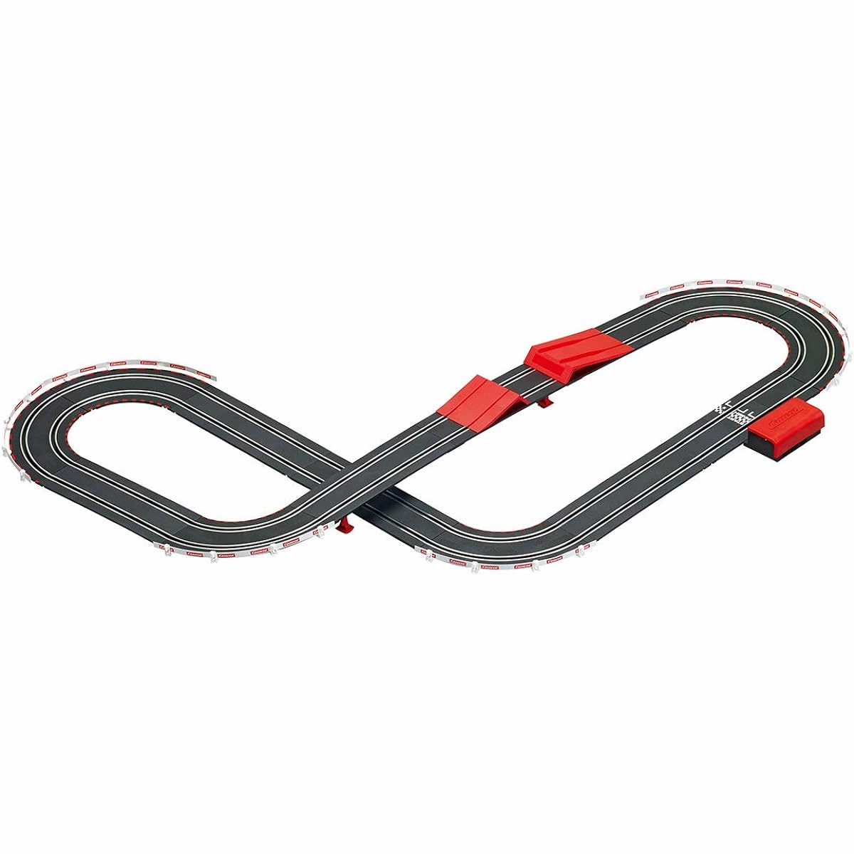 Carrera 63504 Speed Trap Battery Powered 1:43 Scale Slot Car Race Track Set with Jump Ramps