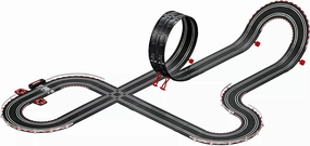 Carrera GO Electric Powered Slot Car Racing Kids Toy Race Track Set 1:43 Scale, Max Performance