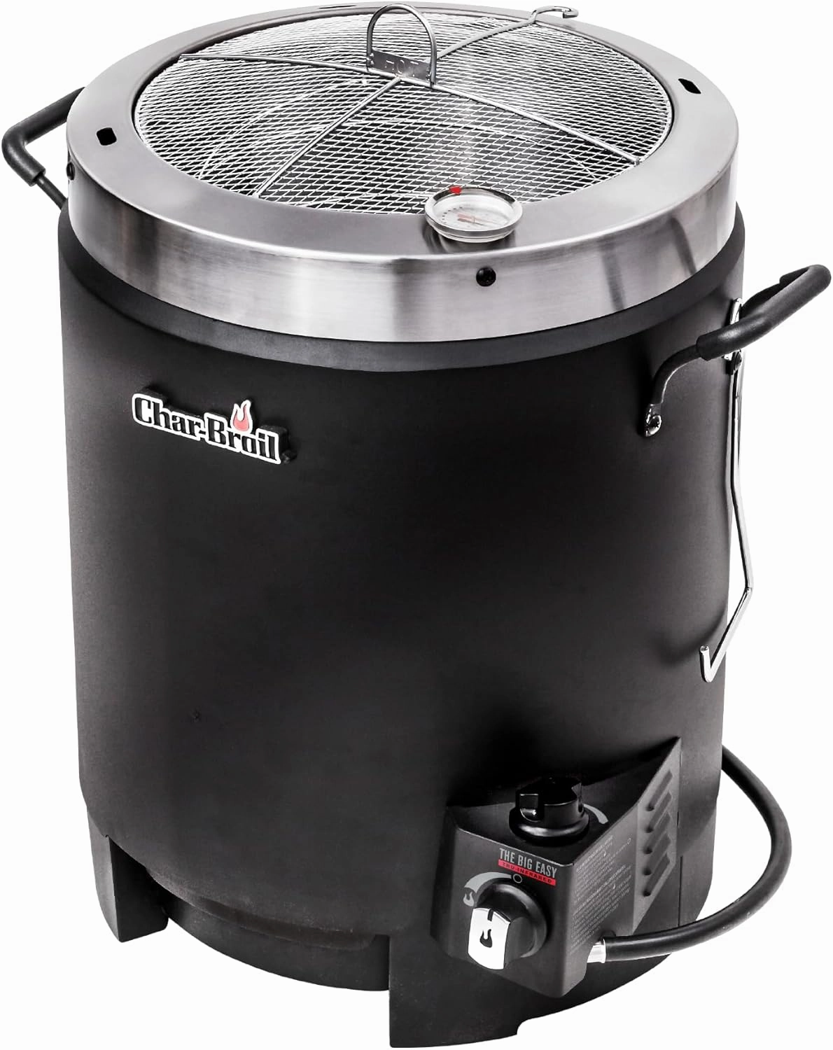 Charbroil® The Big Easy® TRU-Infrared™ Cooking Technology Propane Gas Stainless Steel Oil-Less Turkey Fryer, Black - 17102065