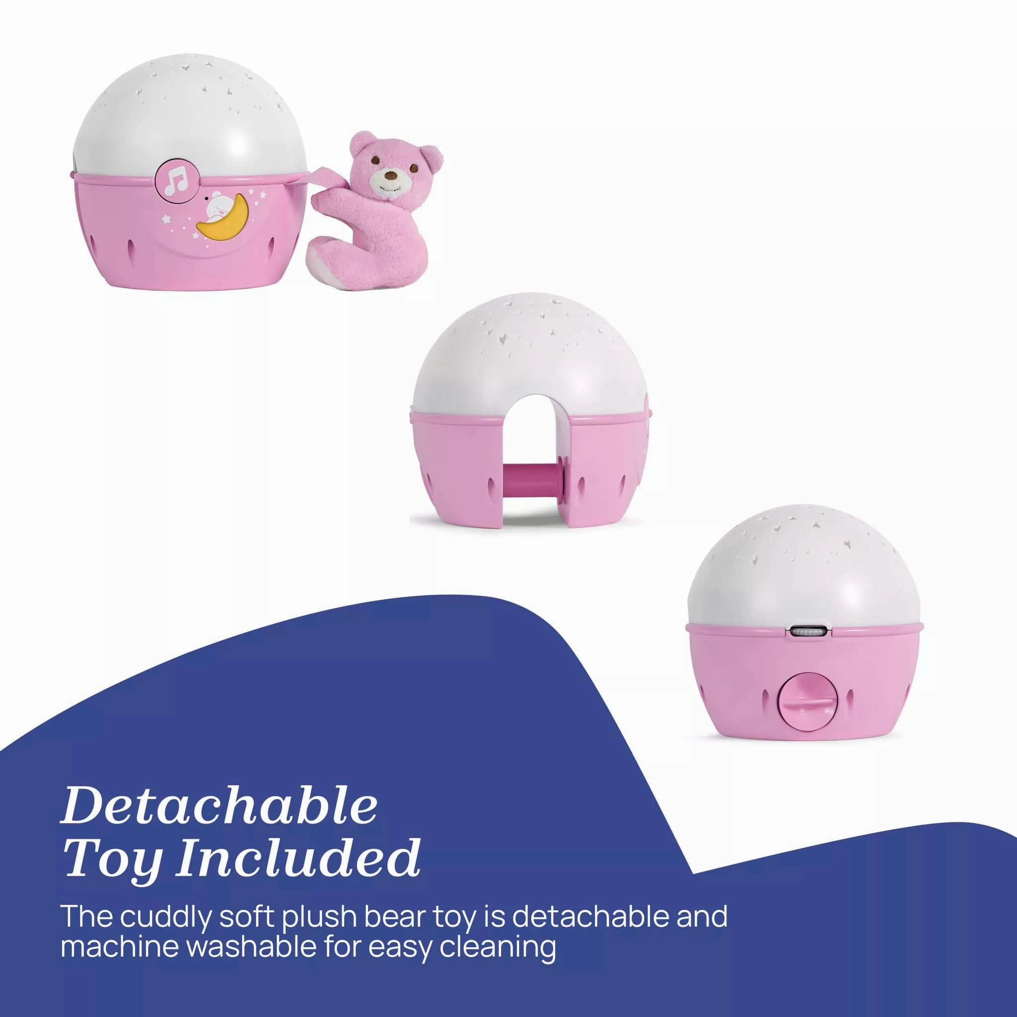 Chicco Next2Stars Crib Projector - Pink