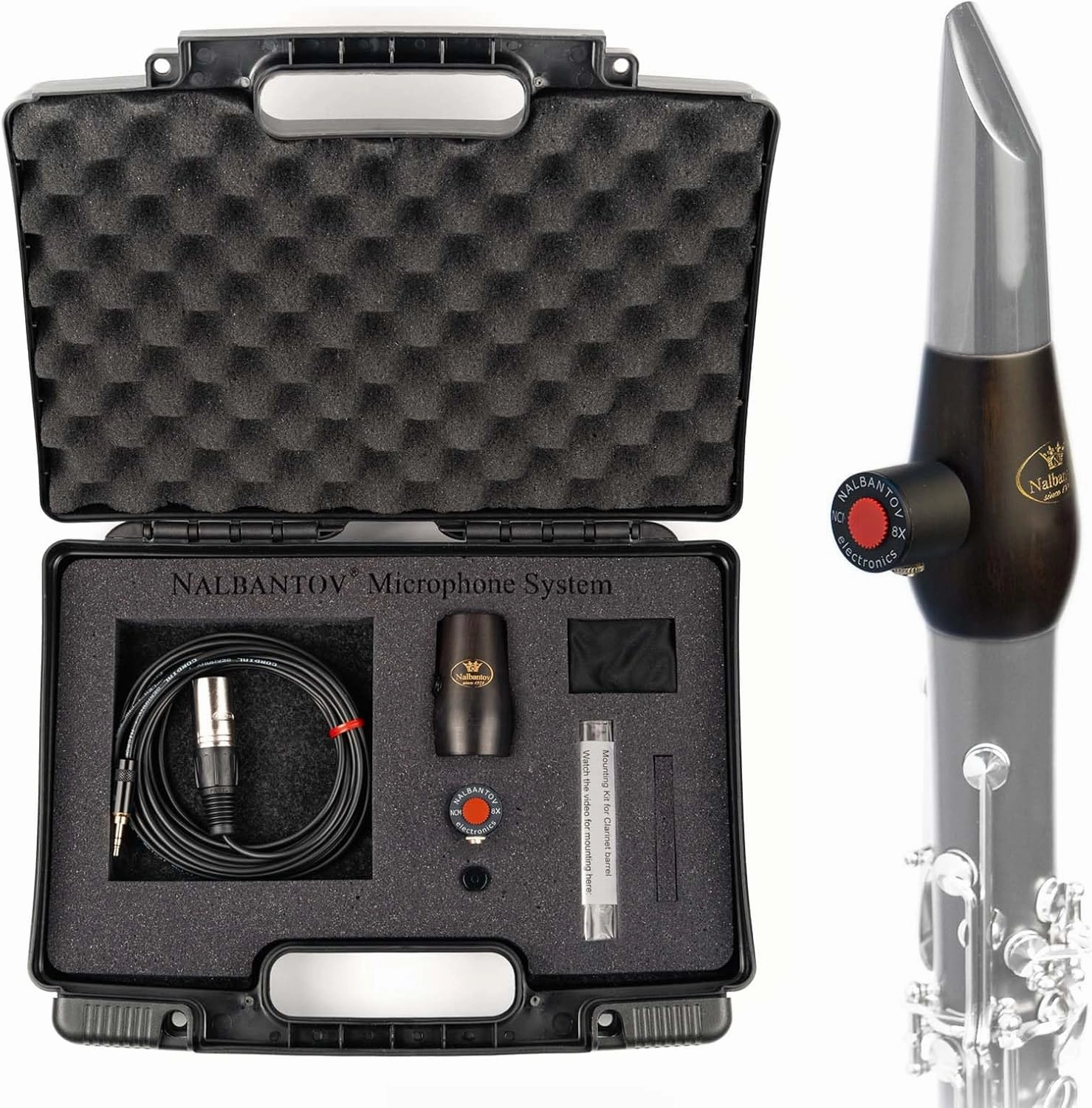 Clarinet Microphone NCM 8X SC Set   NK5 for Buffet Crampon Evette