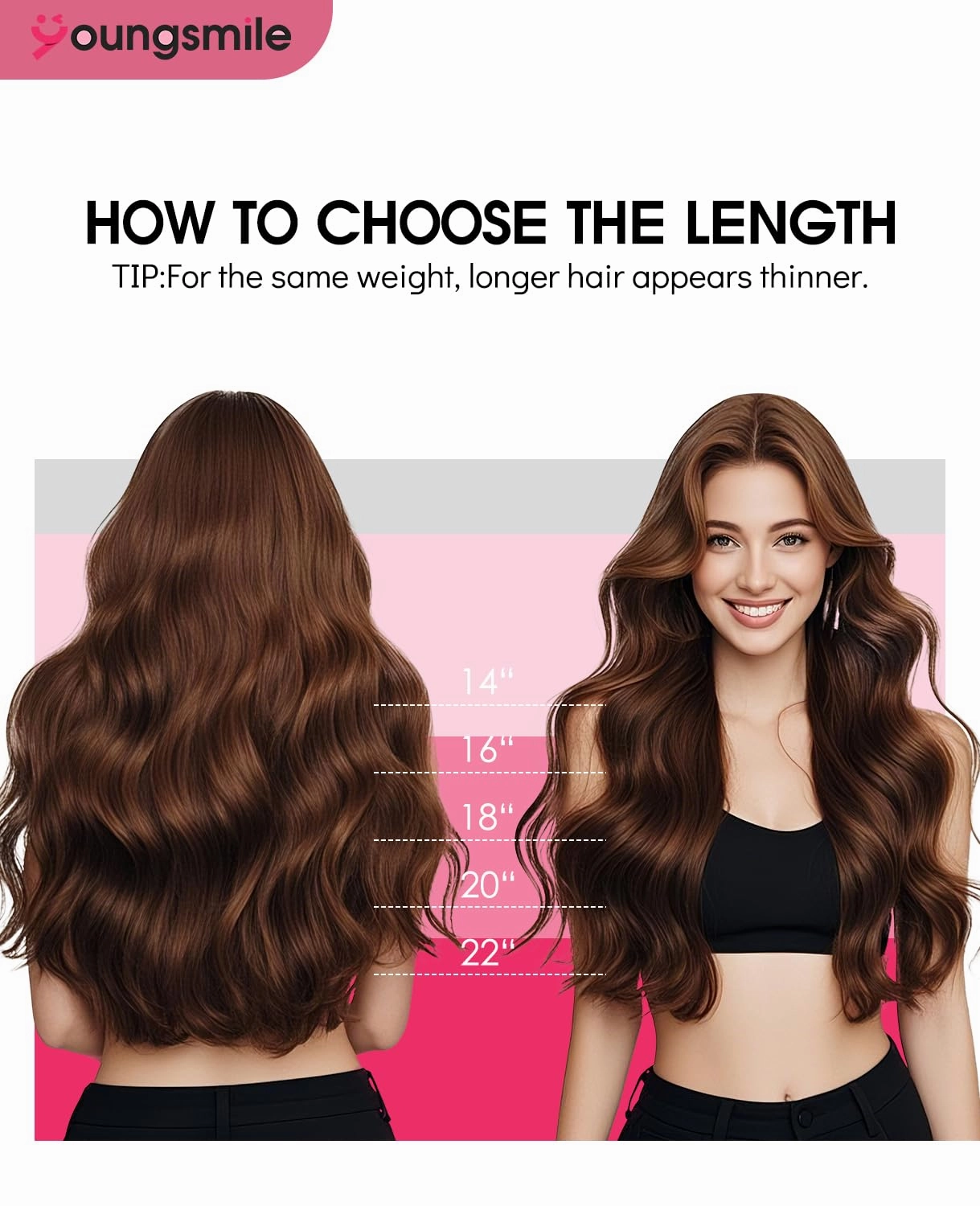 Clip in Hair Extensions Real Human Hair, 14 Inch 7pcs 140g, Color #2 Darkest Brown,Double Drawn,Silk Straight Clip in Hair Extensions Human Hair(7C#2-14Inch)