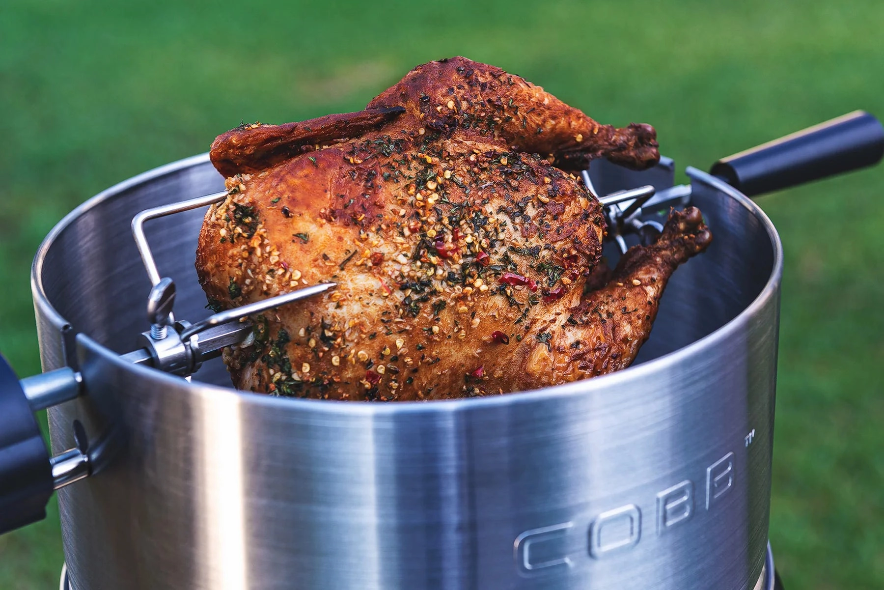 COBB ROTISSERIE WITH DOME EXTENSION