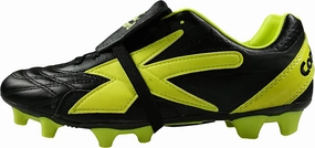 Concord Men's Soccer Cleats S160 XN Color Black/Green Leather
