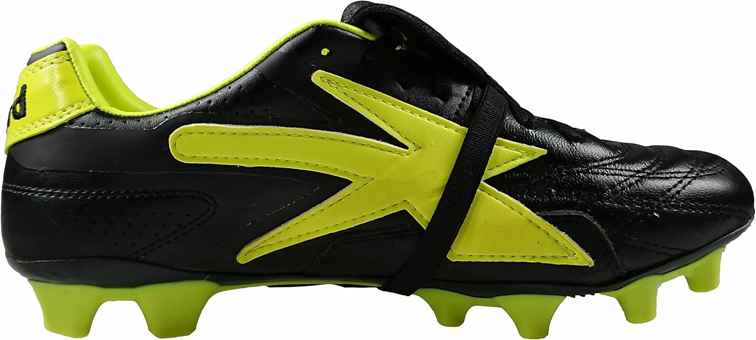 Concord Men's Soccer Cleats S160 XN Color Black/Green Leather