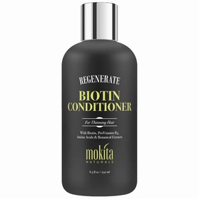 Conditioner with Biotin, ProVitamin B5 and Amino Acids for Repair Treatment and Deep Moisturizing for All Hair Types - Detangle, Protect and Support New Hair Growth - 8.5 Ounces