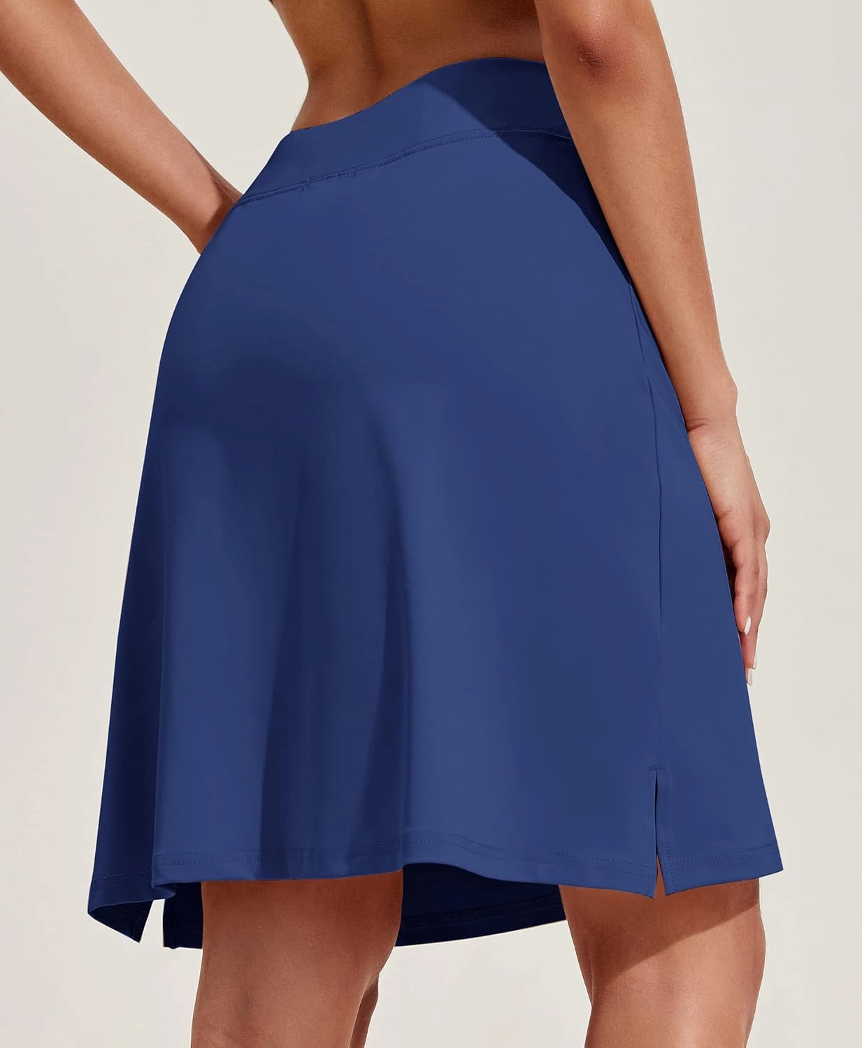 COOrun Women's 20" Knee Length Skorts Skirts Athletic Tennis Skorts Long Golf Skirt with Pockets Modest Skirts