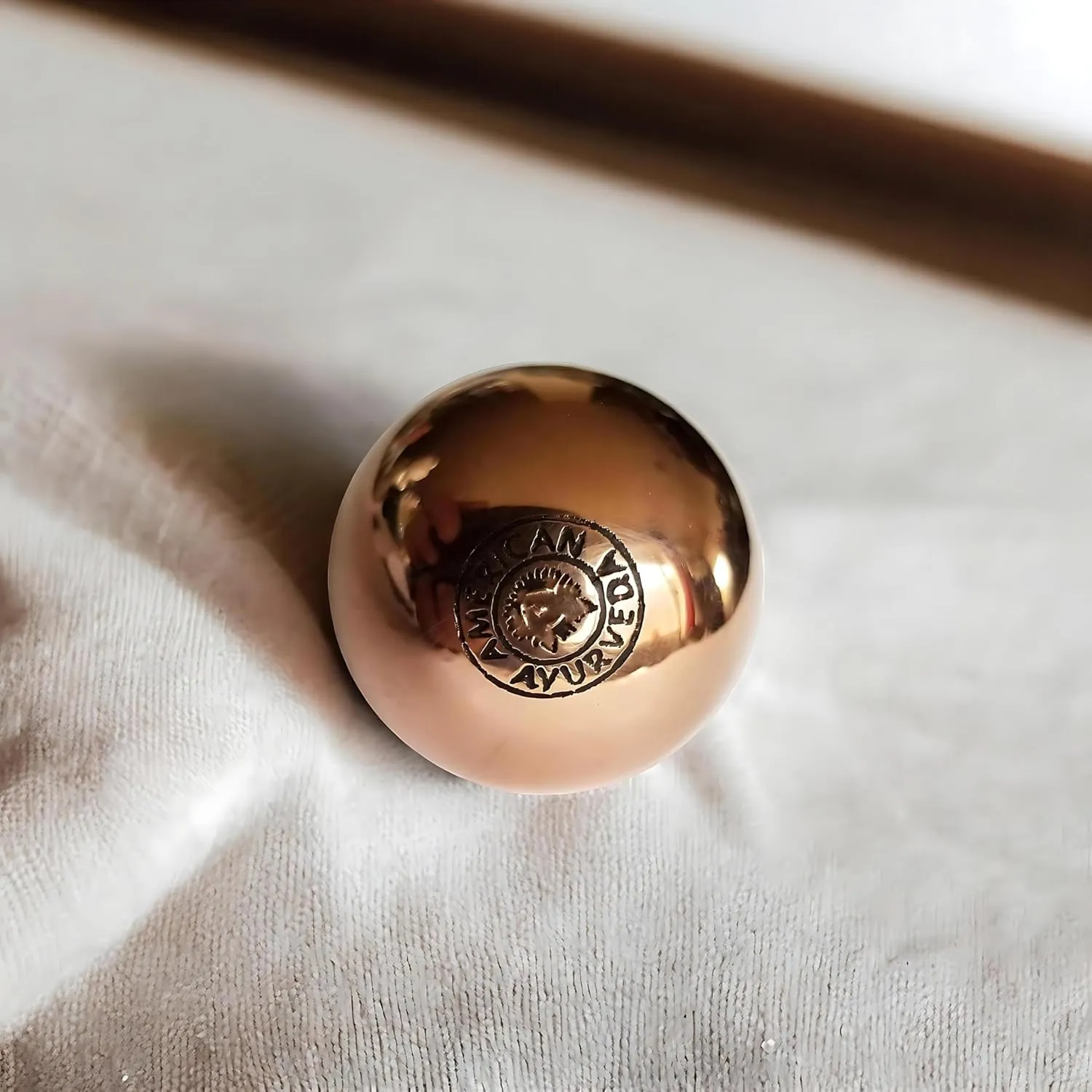 Copper Ball. Copper Metal Ball, Bring Integrity and Clear Thinking with Natural Energy and Meditation Crytal Sphare, Get Mental Agility Grounding Movement Therapy - 1.1 inches