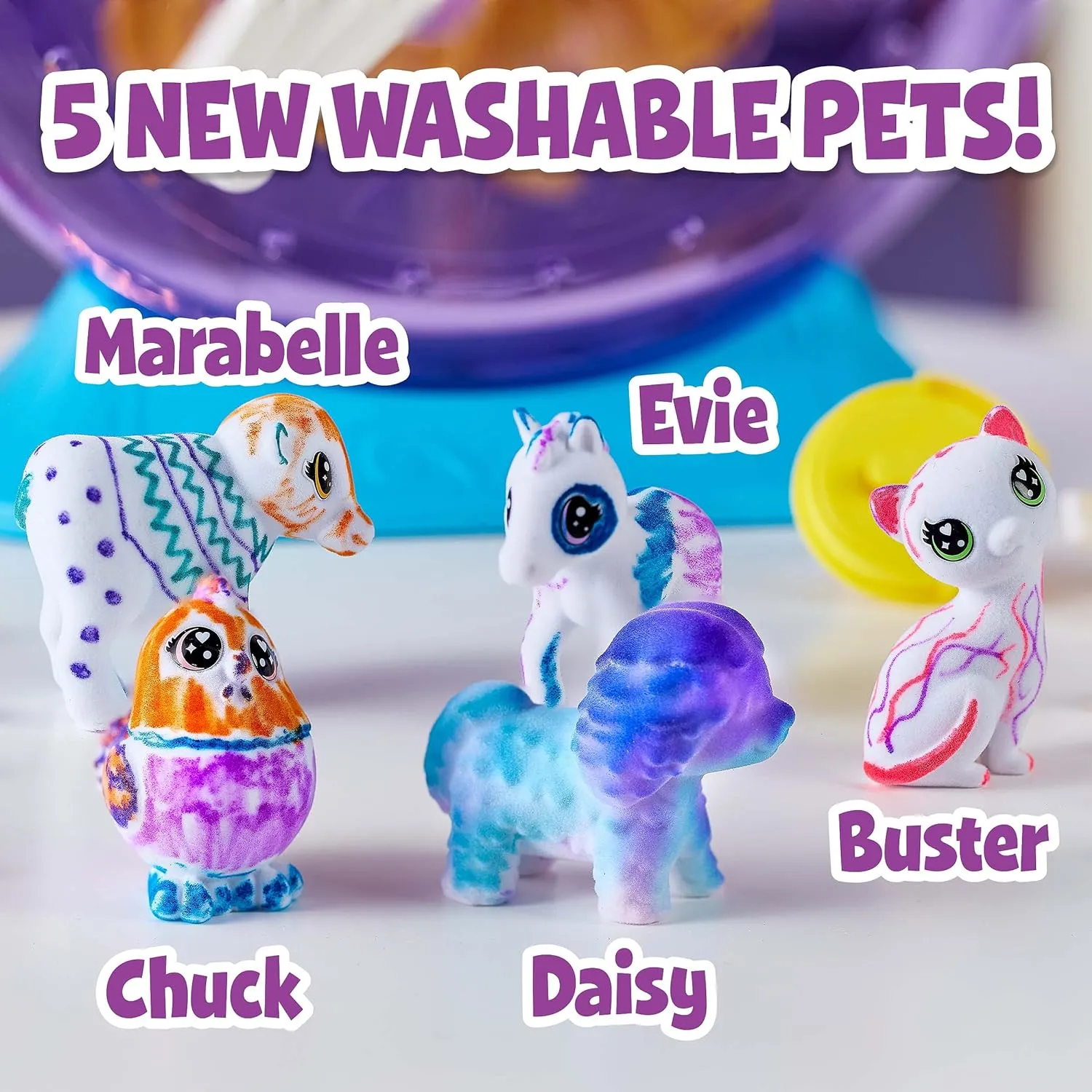 Crayola Scribble Scrubbie Pets Carnival Playset, Pet Grooming Toy, Animal Toys for Girls & Boys, Gift for Kids, Ages 3 