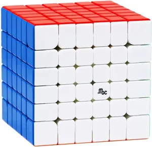 CuberShop YJ MGC 6x6 Magnetic Stickerless Speed Cube, YJ MGC 6 6x6 Flagship, 6 by 6 YJ MGC Professional 65mm Stickerless Cube, YongJun MGC Series Best 6x6x6 Speed Cube (YJ MGC 6 M - Stickerless)