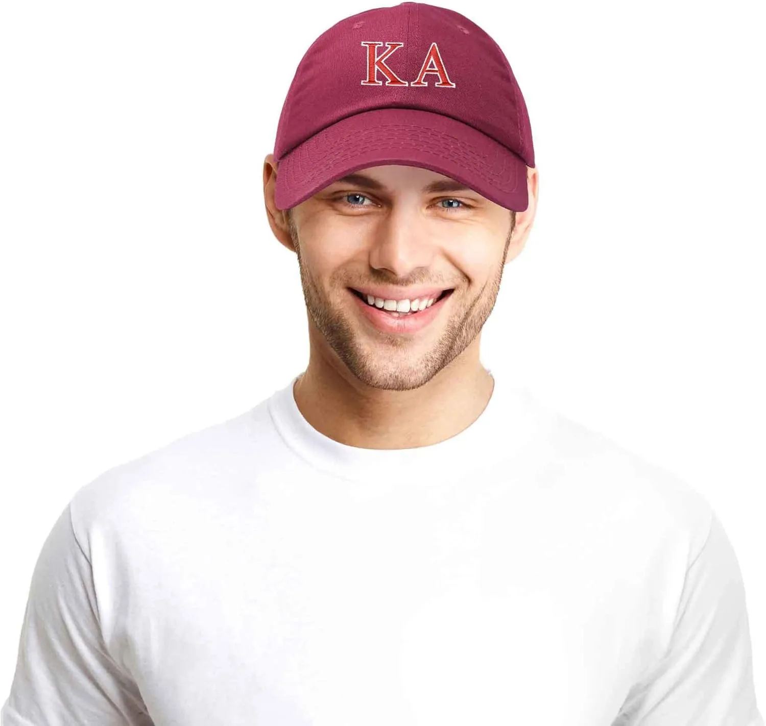 DALIX Kappa Alpha Order Fraternity Greek Letters Ball Cap Embroidered Hat