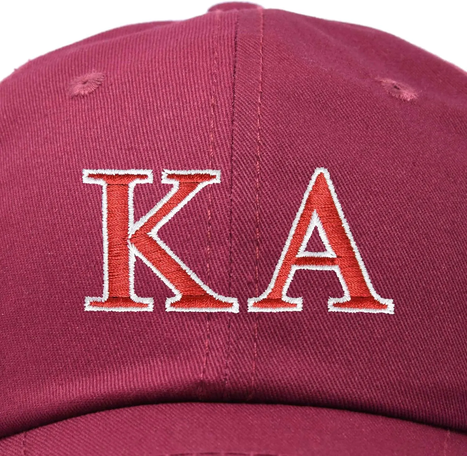 DALIX Kappa Alpha Order Fraternity Greek Letters Ball Cap Embroidered Hat