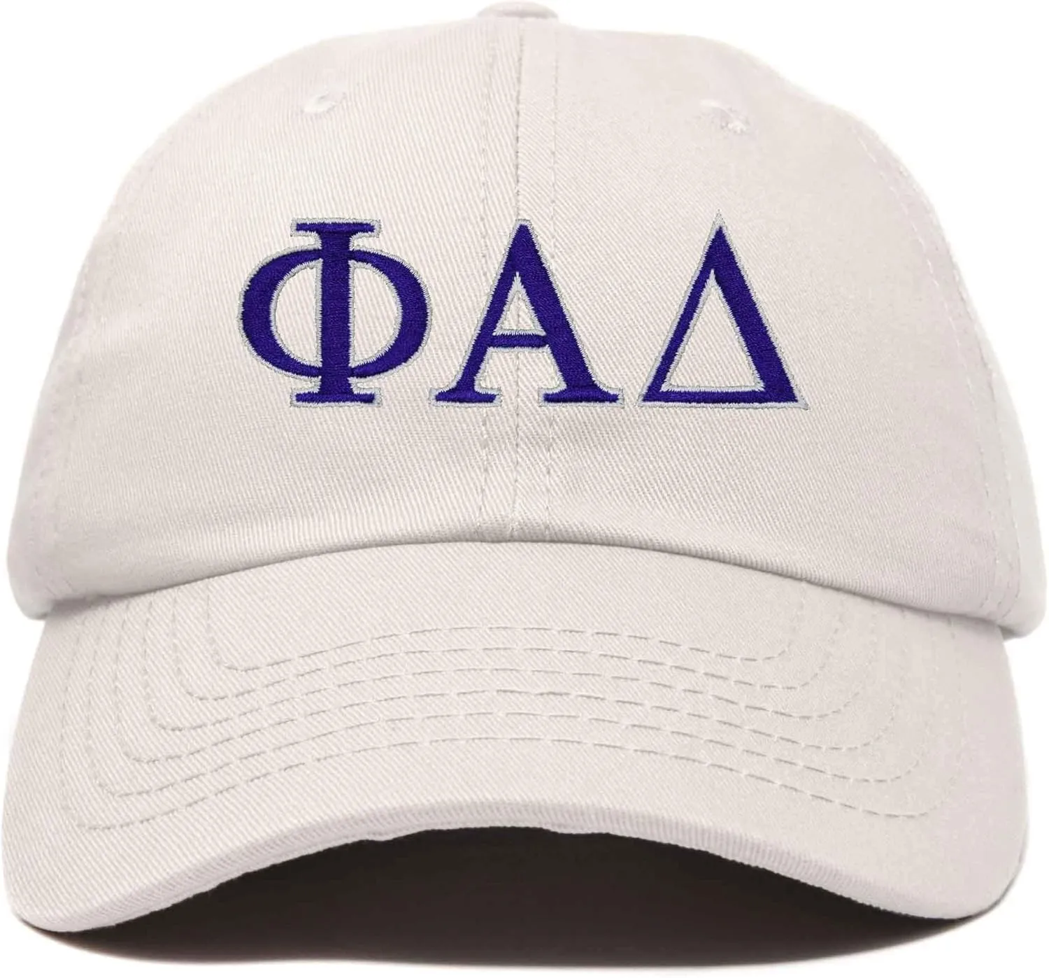 DALIX Phi Alpha Delta Greek Letters Ball Cap Embroidered Hat
