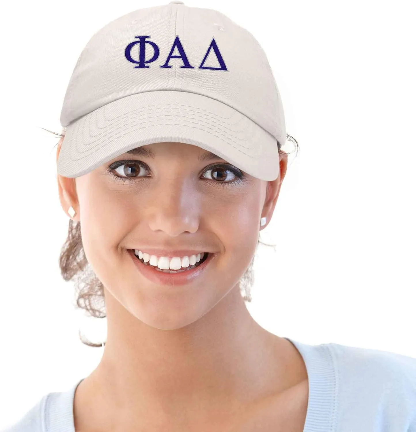 DALIX Phi Alpha Delta Greek Letters Ball Cap Embroidered Hat
