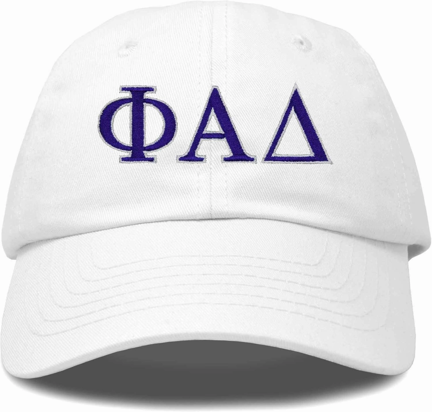 DALIX Phi Alpha Delta Greek Letters Ball Cap Embroidered Hat