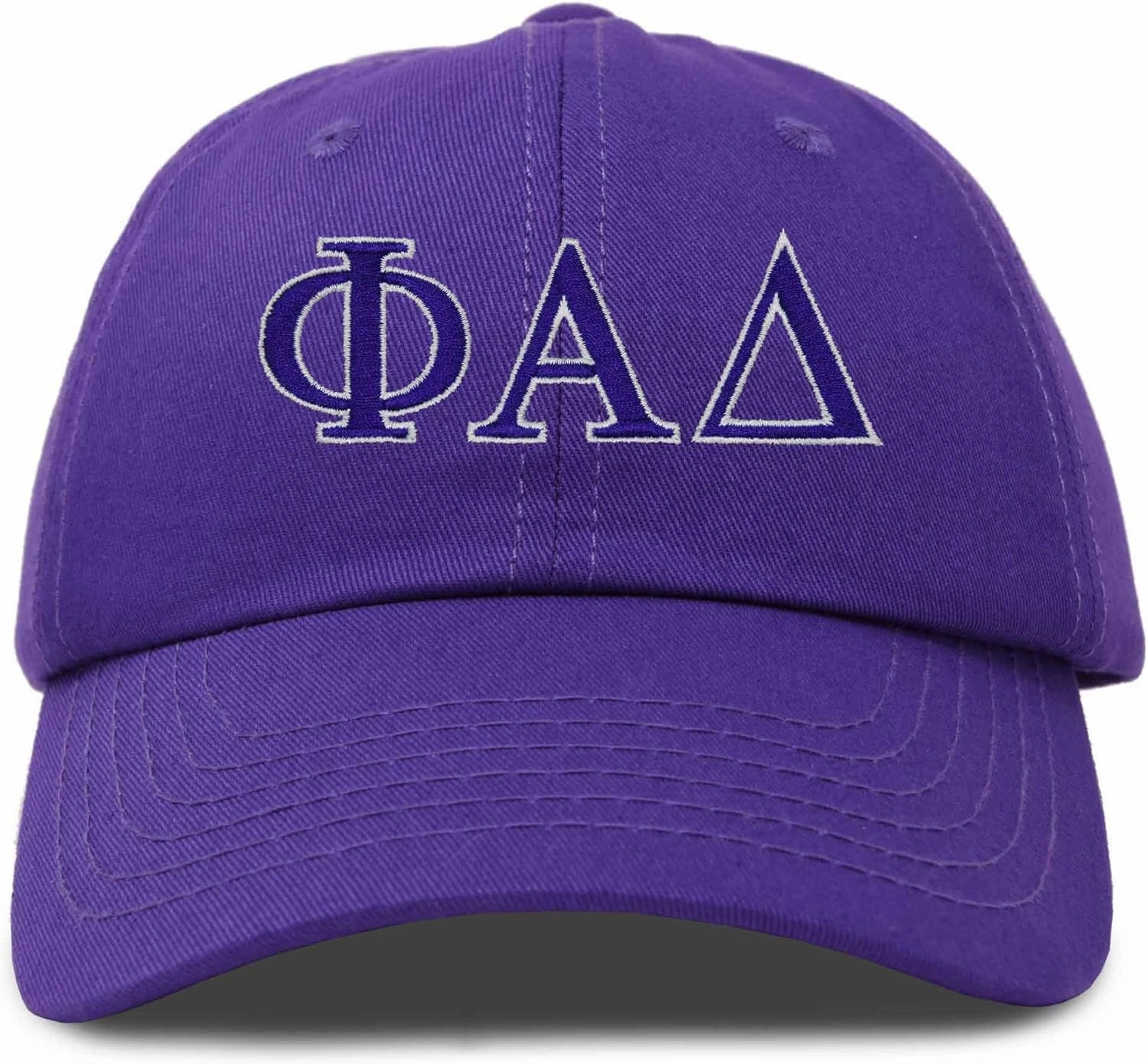 DALIX Phi Alpha Delta Greek Letters Ball Cap Embroidered Hat