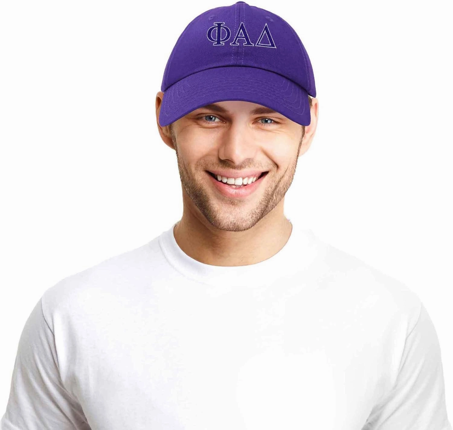 DALIX Phi Alpha Delta Greek Letters Ball Cap Embroidered Hat