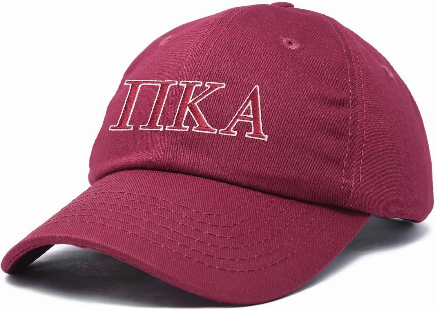 DALIX Pi Kappa Alpha Greek Letters Ball Cap Embroidered Hat