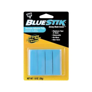 Dap BLUE STIK Reusable Adhesive Putty 28g