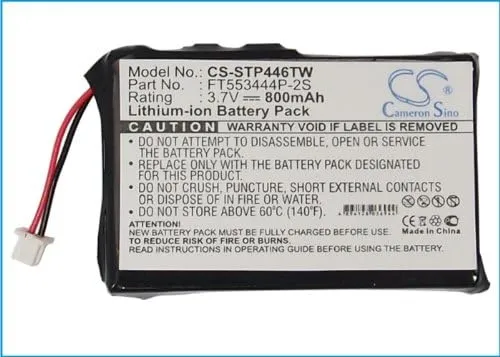DAWBELL Replacement Battery for S'tabo freecomm 600 Set,PMR 446,20640,Freecomm 850,Part NO FT553444P-2S (800mAh/2.96Wh)