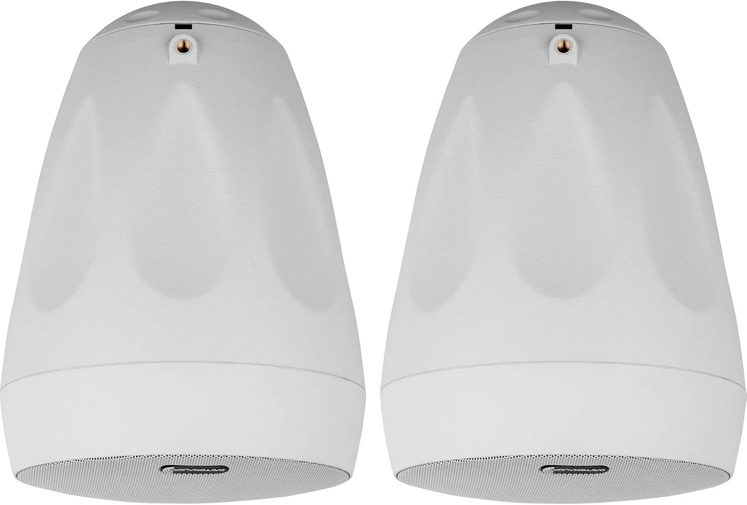 Dayton Audio WP65BTW 6-1/2" IP66 Indoor/Outdoor Pendant Speaker Pair 70V/100V 8 Ohm White
